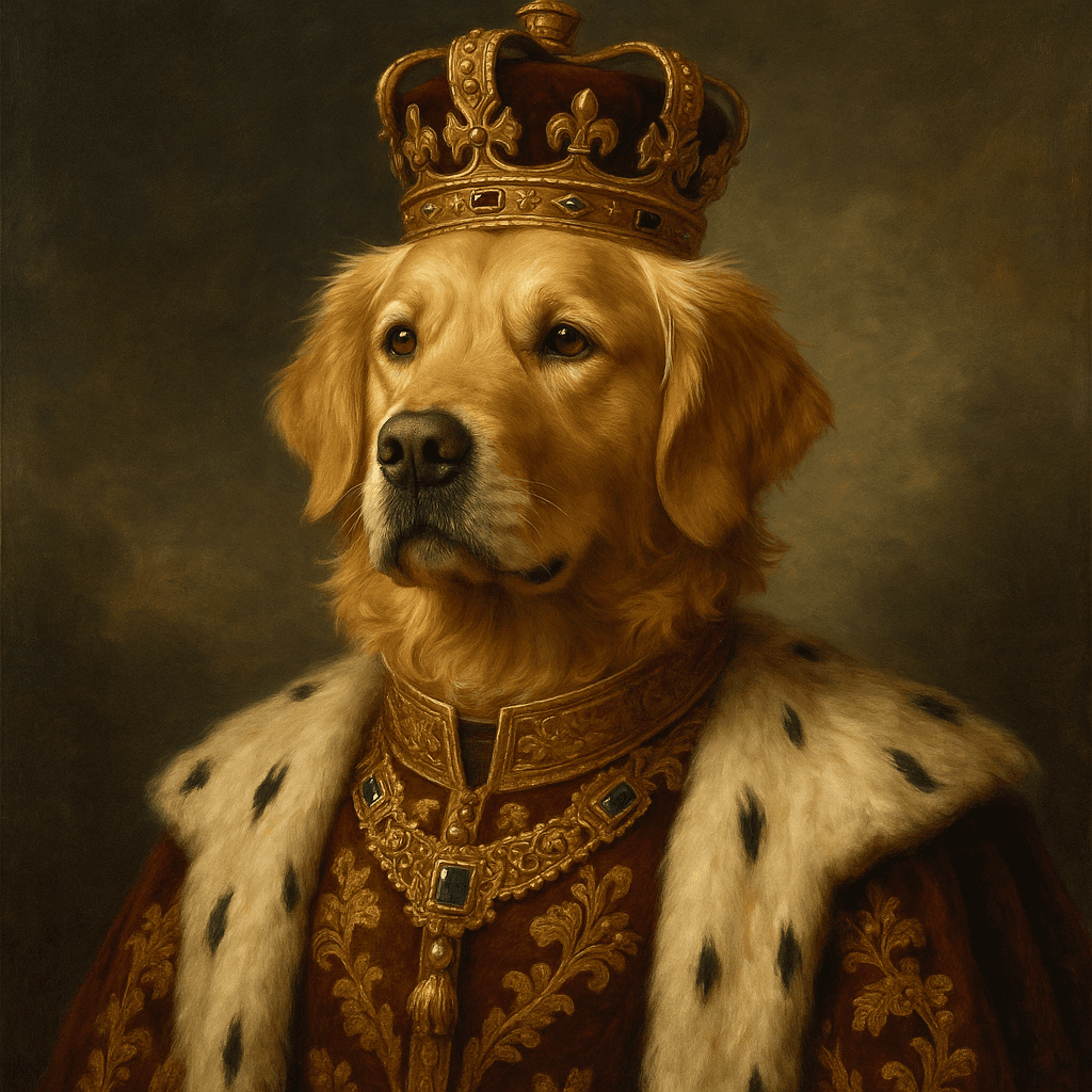 Royal Portrait style example